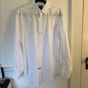 Jos. A. Bank Traveler White Dress Shirt